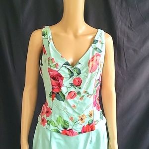 Renato Nucci Silk Floral Top